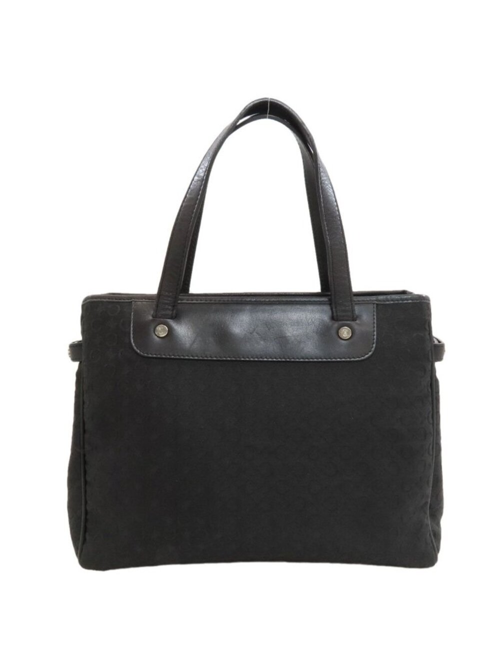 Celine C Macadam Handbag Canvas